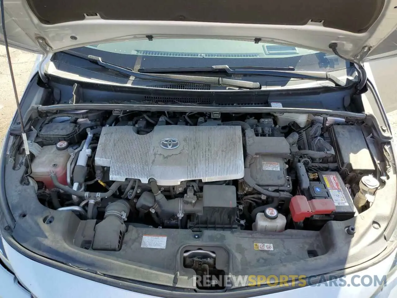 11 Photograph of a damaged car JTDKARFP7L3138099 TOYOTA PRIUS 2020