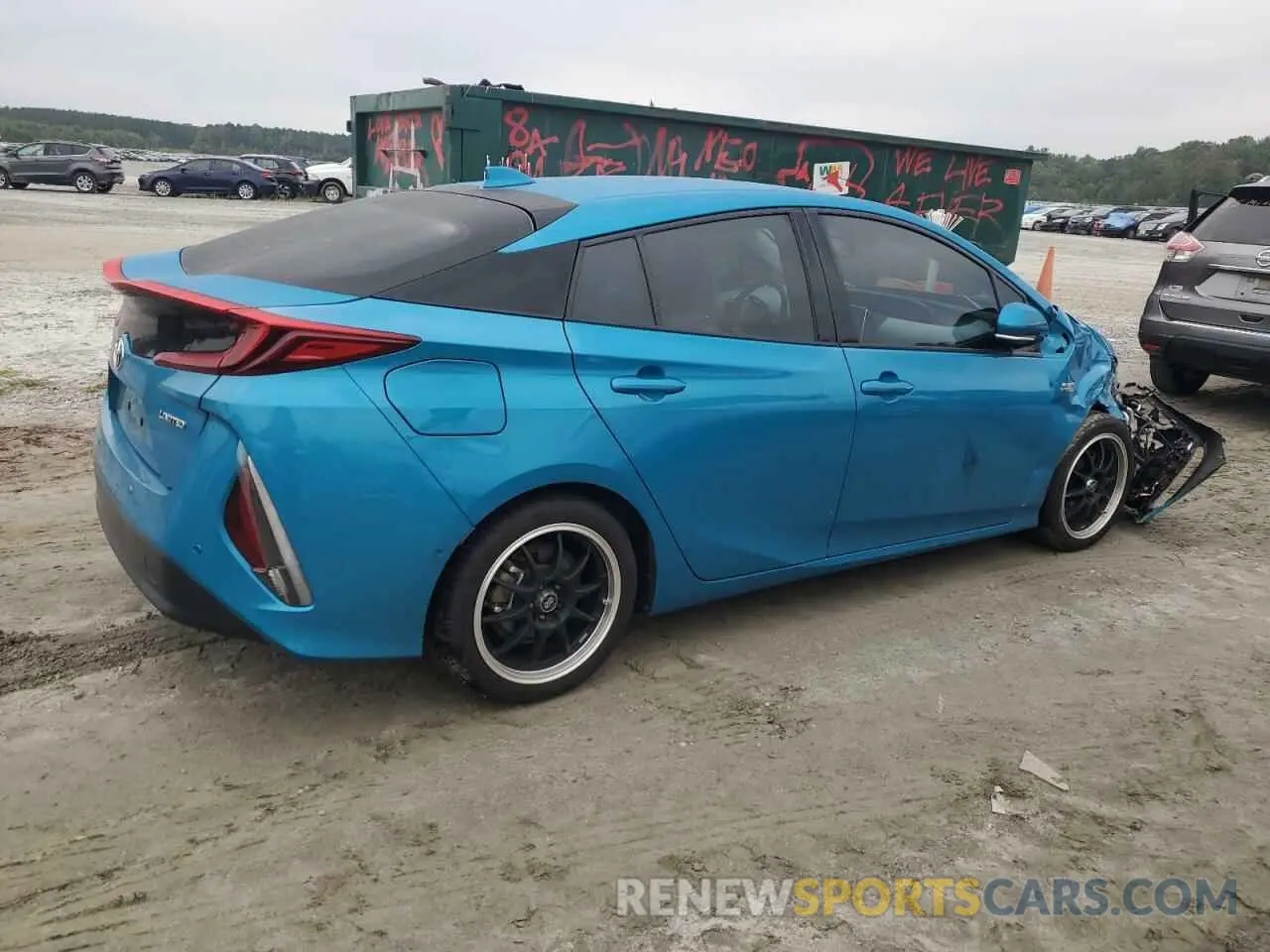 3 Photograph of a damaged car JTDKARFP7L3141665 TOYOTA PRIUS 2020