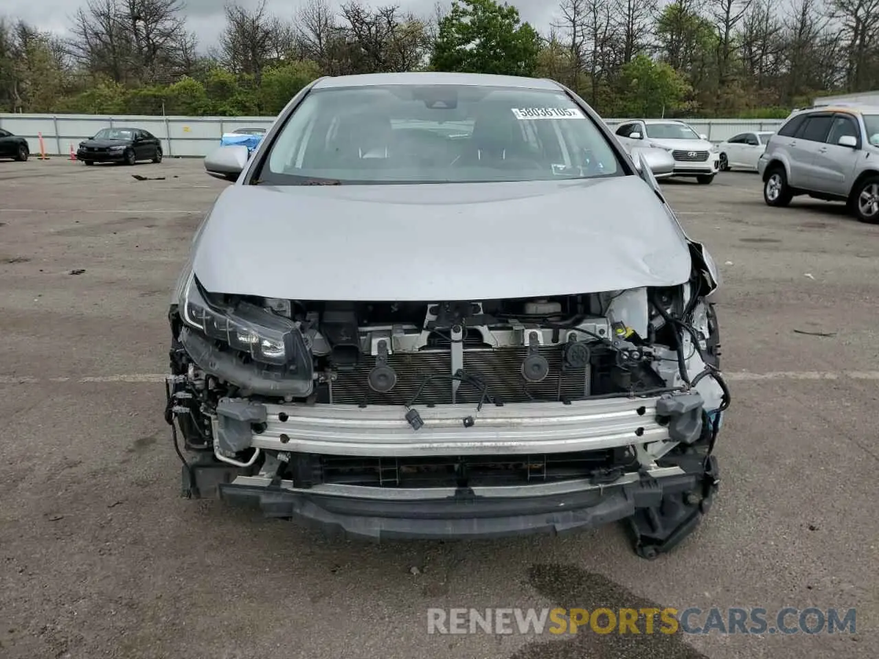 5 Photograph of a damaged car JTDKARFP7L3157705 TOYOTA PRIUS 2020