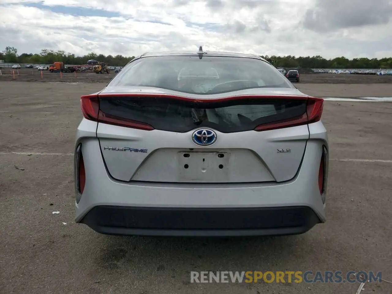 6 Photograph of a damaged car JTDKARFP7L3157705 TOYOTA PRIUS 2020