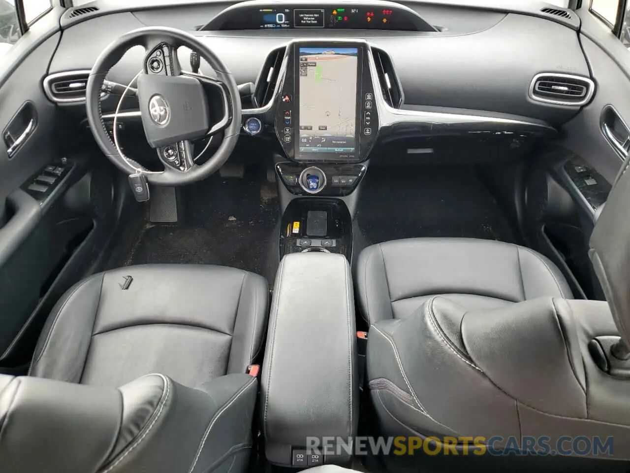 8 Photograph of a damaged car JTDKARFP7L3157705 TOYOTA PRIUS 2020