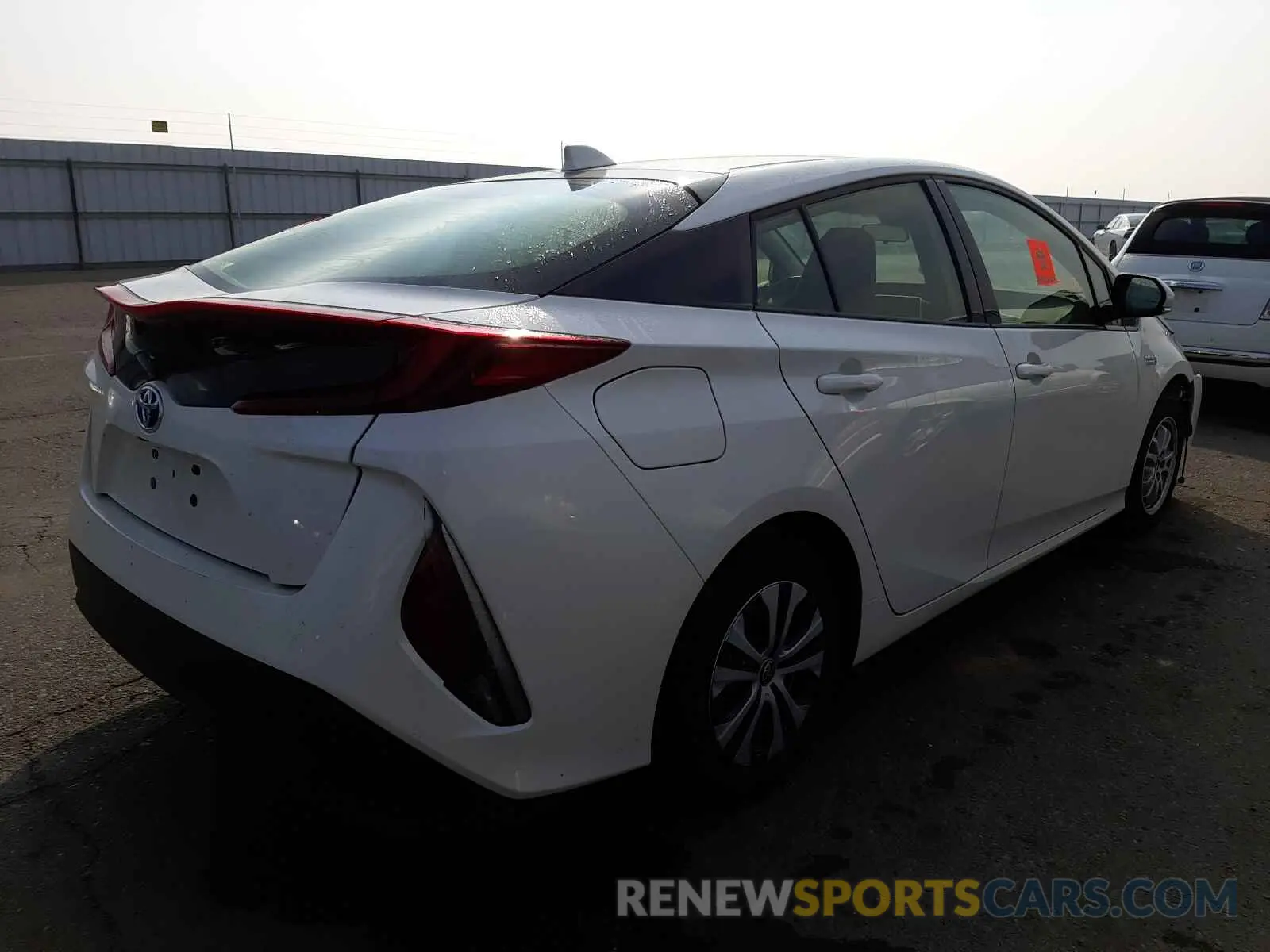 4 Photograph of a damaged car JTDKARFP8L3123871 TOYOTA PRIUS 2020