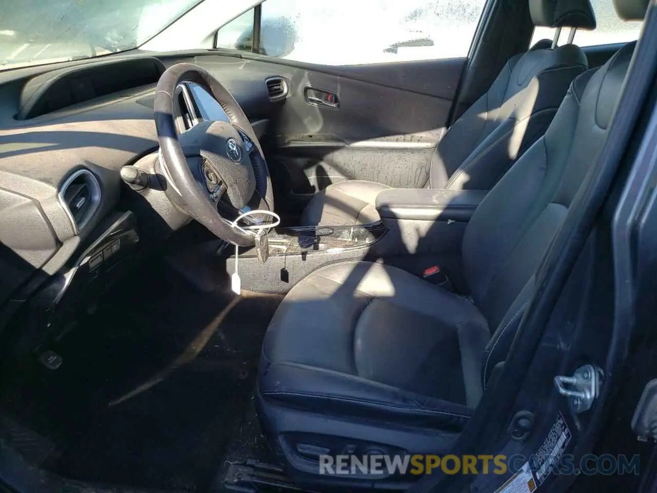 7 Photograph of a damaged car JTDKARFP8L3143571 TOYOTA PRIUS 2020