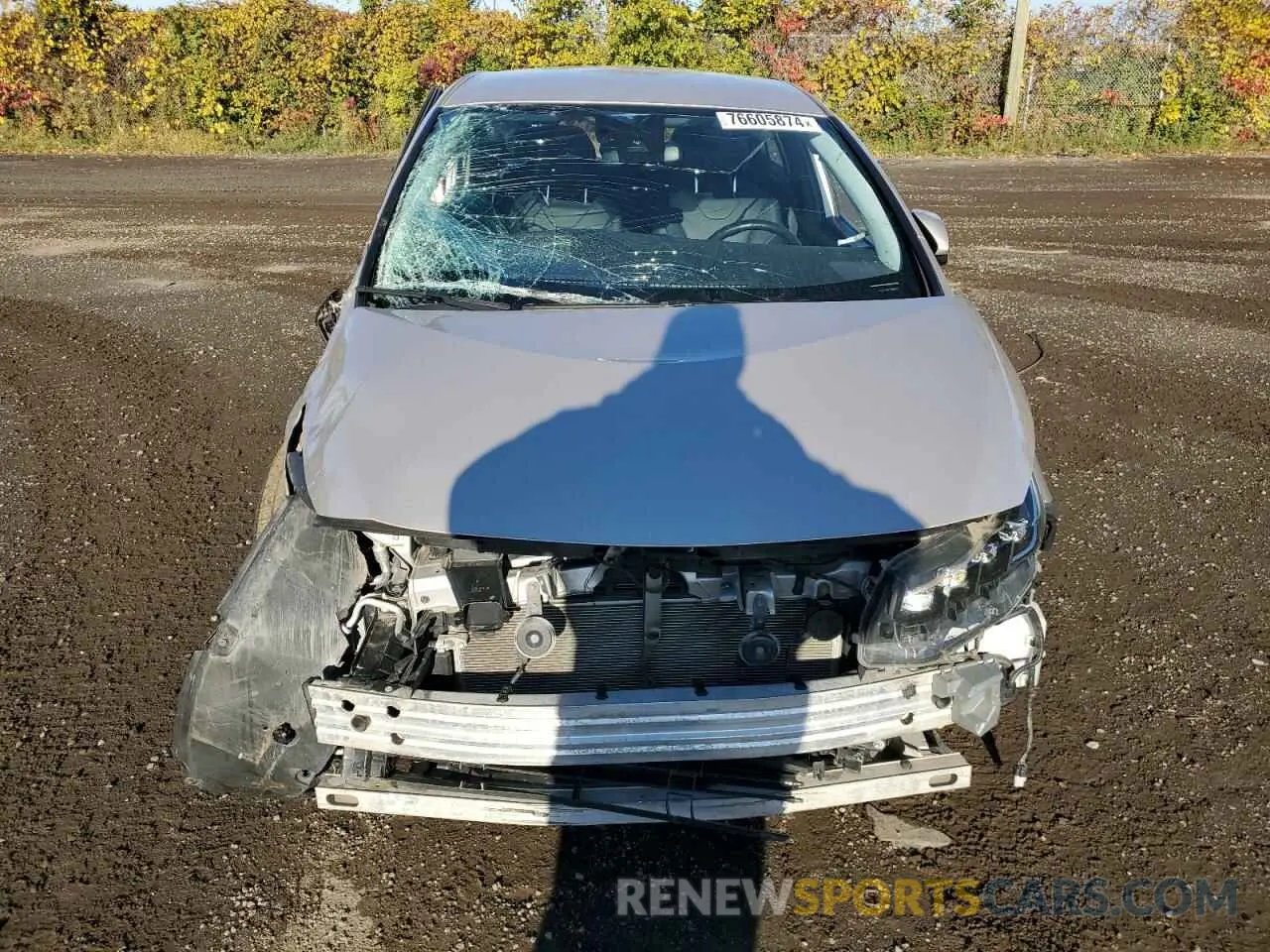 5 Фотография поврежденного автомобиля JTDKARFP8L3144882 TOYOTA PRIUS 2020