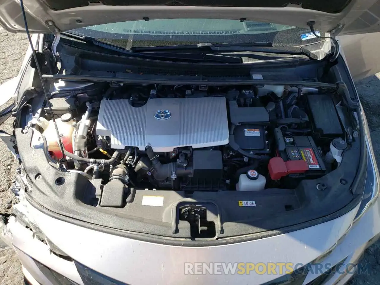 11 Photograph of a damaged car JTDKARFP8L3159172 TOYOTA PRIUS 2020