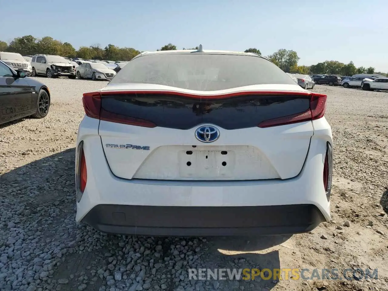 6 Фотография поврежденного автомобиля JTDKARFP9L3136760 TOYOTA PRIUS 2020