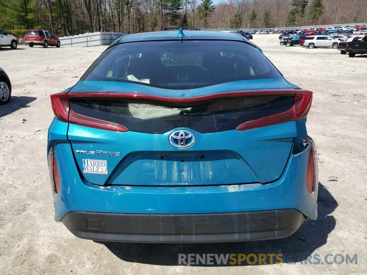 6 Фотография поврежденного автомобиля JTDKARFP9L3146348 TOYOTA PRIUS 2020