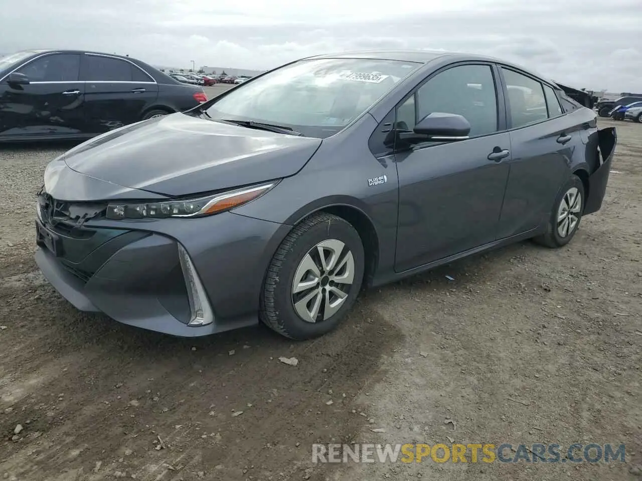 1 Photograph of a damaged car JTDKARFPXL3120521 TOYOTA PRIUS 2020