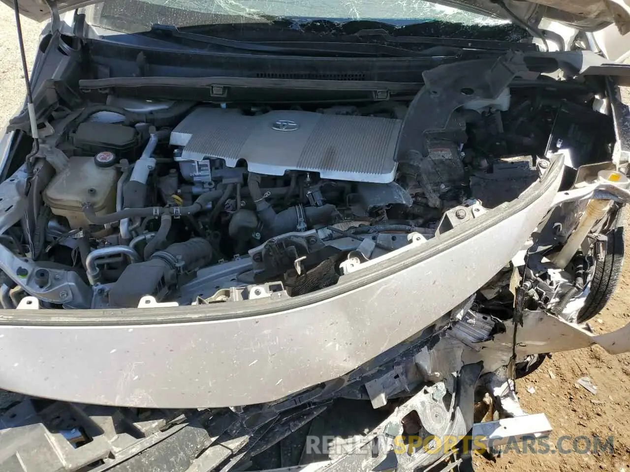 11 Photograph of a damaged car JTDKARFPXL3124035 TOYOTA PRIUS 2020
