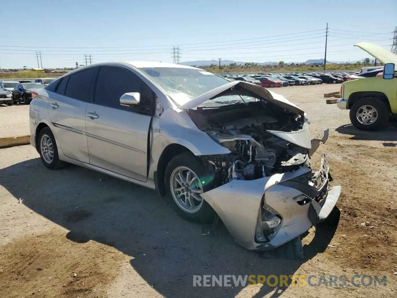 4 Photograph of a damaged car JTDKARFPXL3124035 TOYOTA PRIUS 2020