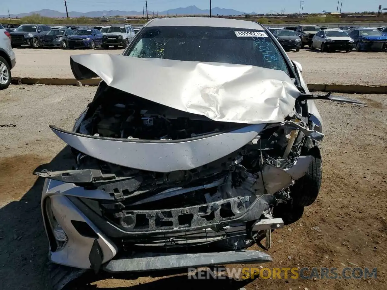 5 Photograph of a damaged car JTDKARFPXL3124035 TOYOTA PRIUS 2020