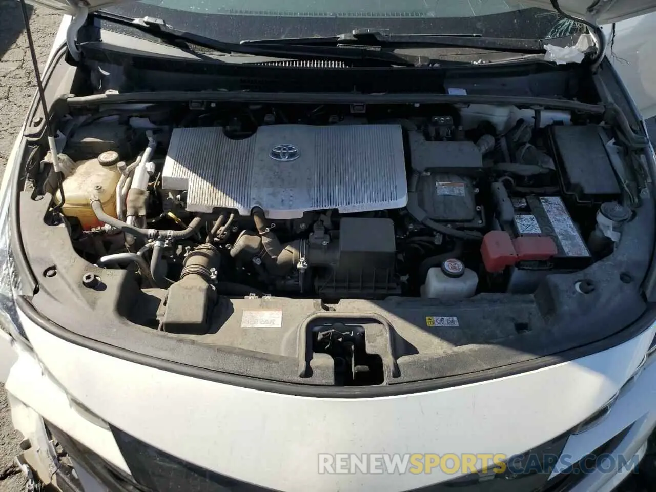11 Photograph of a damaged car JTDKARFPXL3136315 TOYOTA PRIUS 2020