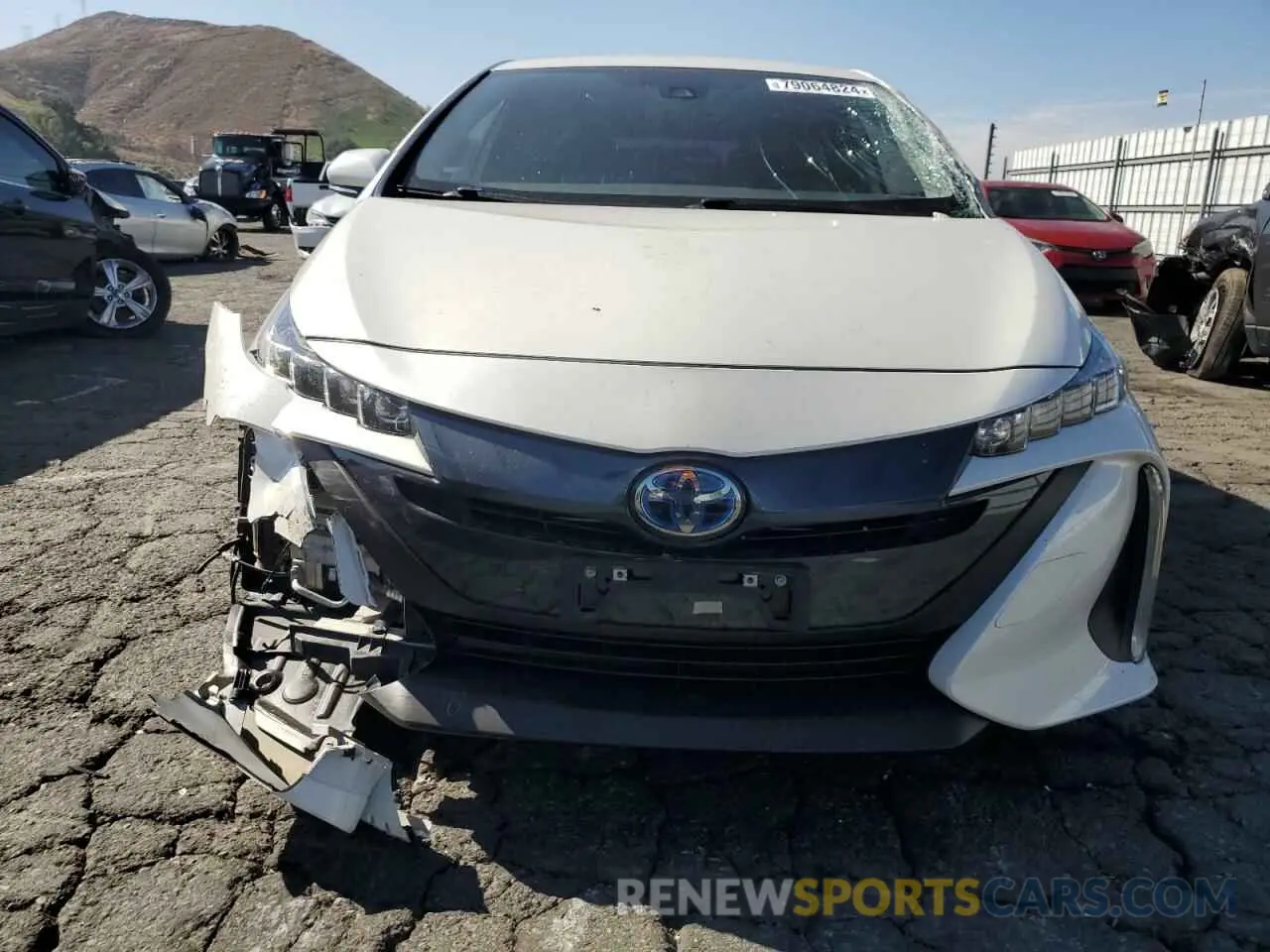 5 Photograph of a damaged car JTDKARFPXL3136315 TOYOTA PRIUS 2020
