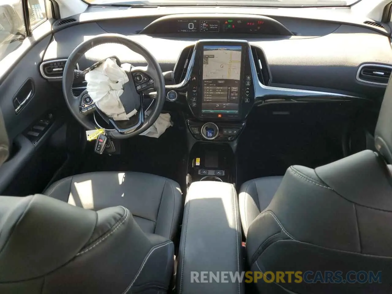 8 Фотография поврежденного автомобиля JTDKARFPXL3154295 TOYOTA PRIUS 2020