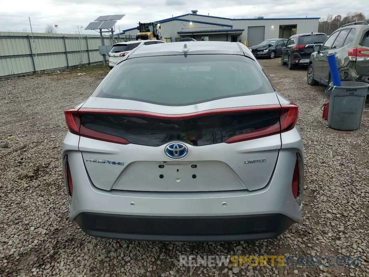 6 Photograph of a damaged car JTDKARFPXL3160694 TOYOTA PRIUS 2020