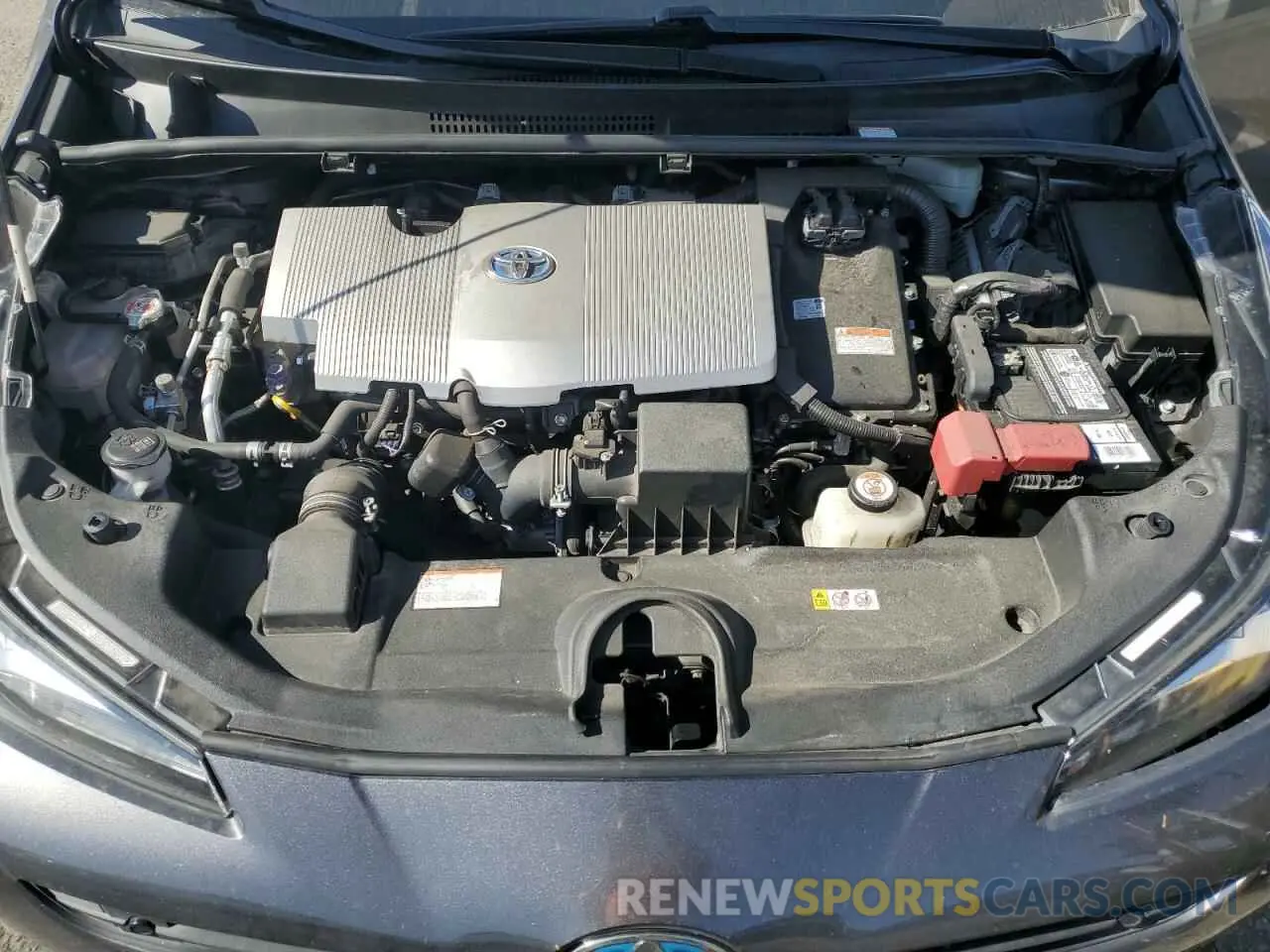 11 Фотография поврежденного автомобиля JTDKARFU0L3124101 TOYOTA PRIUS 2020