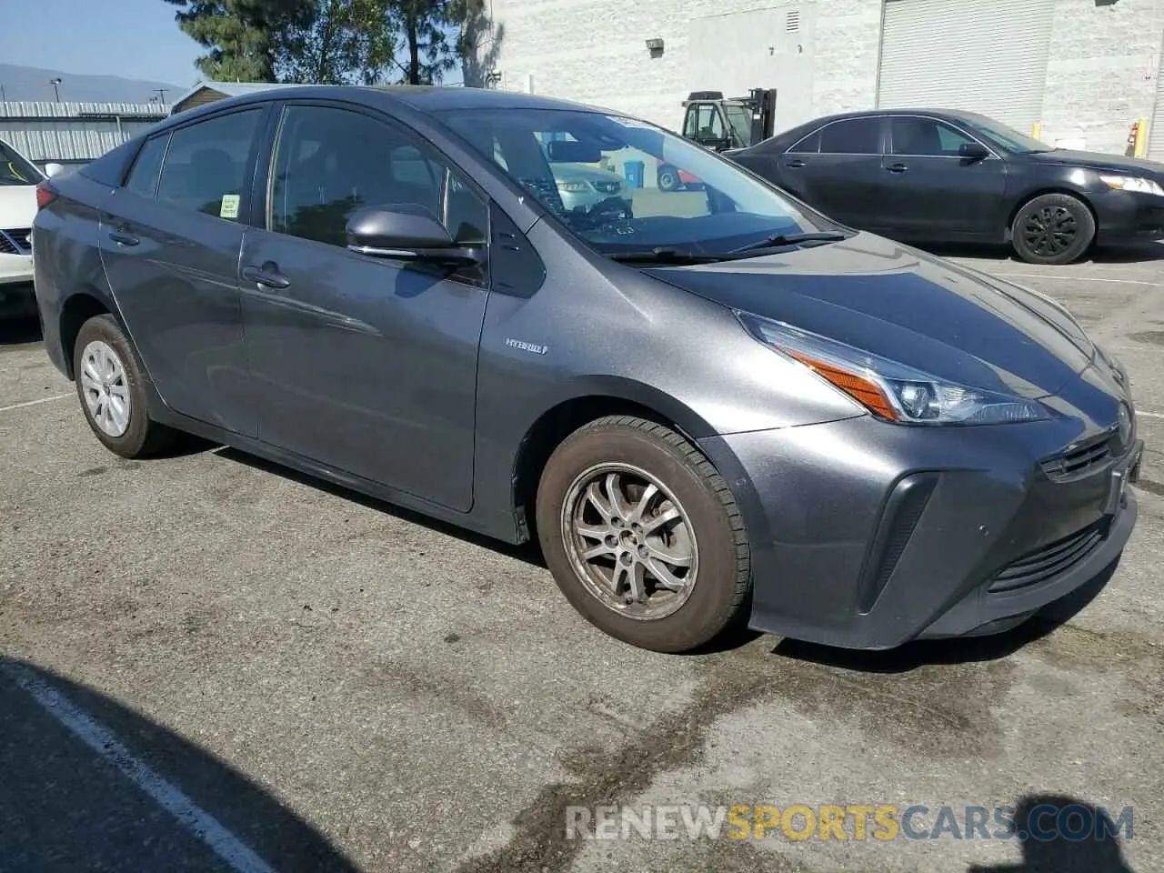 4 Фотография поврежденного автомобиля JTDKARFU0L3124101 TOYOTA PRIUS 2020