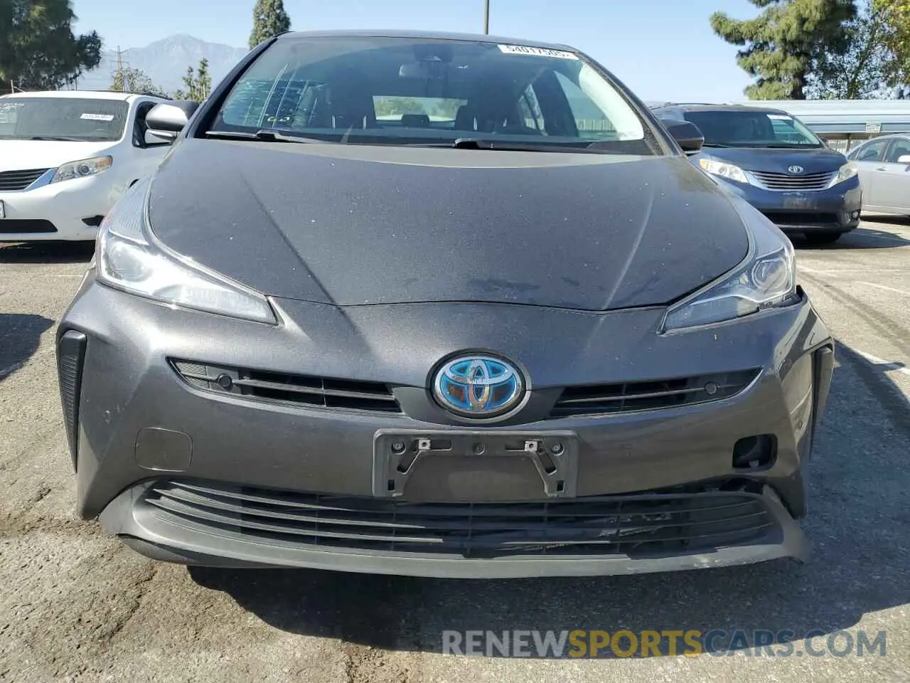 5 Фотография поврежденного автомобиля JTDKARFU0L3124101 TOYOTA PRIUS 2020