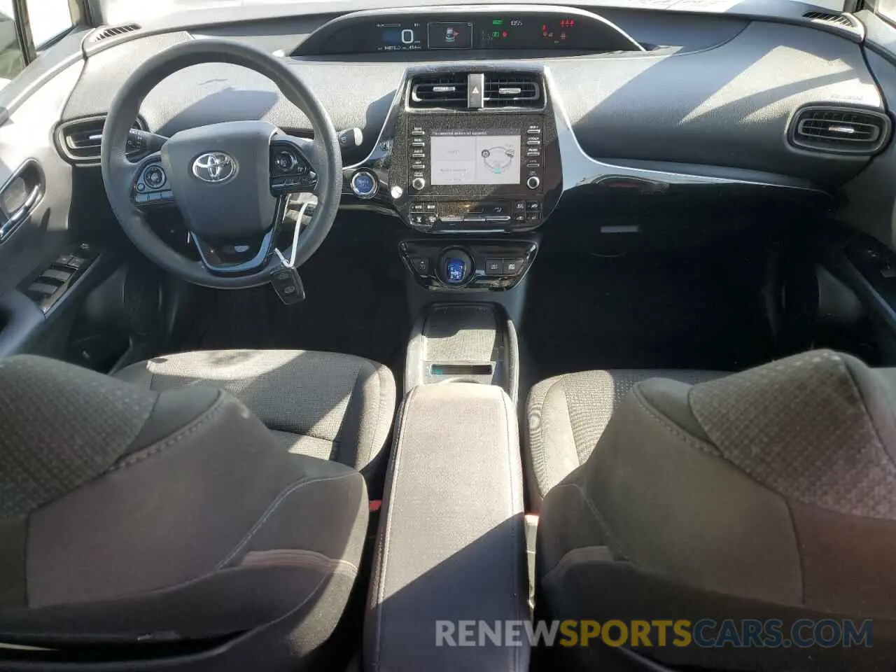 8 Фотография поврежденного автомобиля JTDKARFU0L3124101 TOYOTA PRIUS 2020
