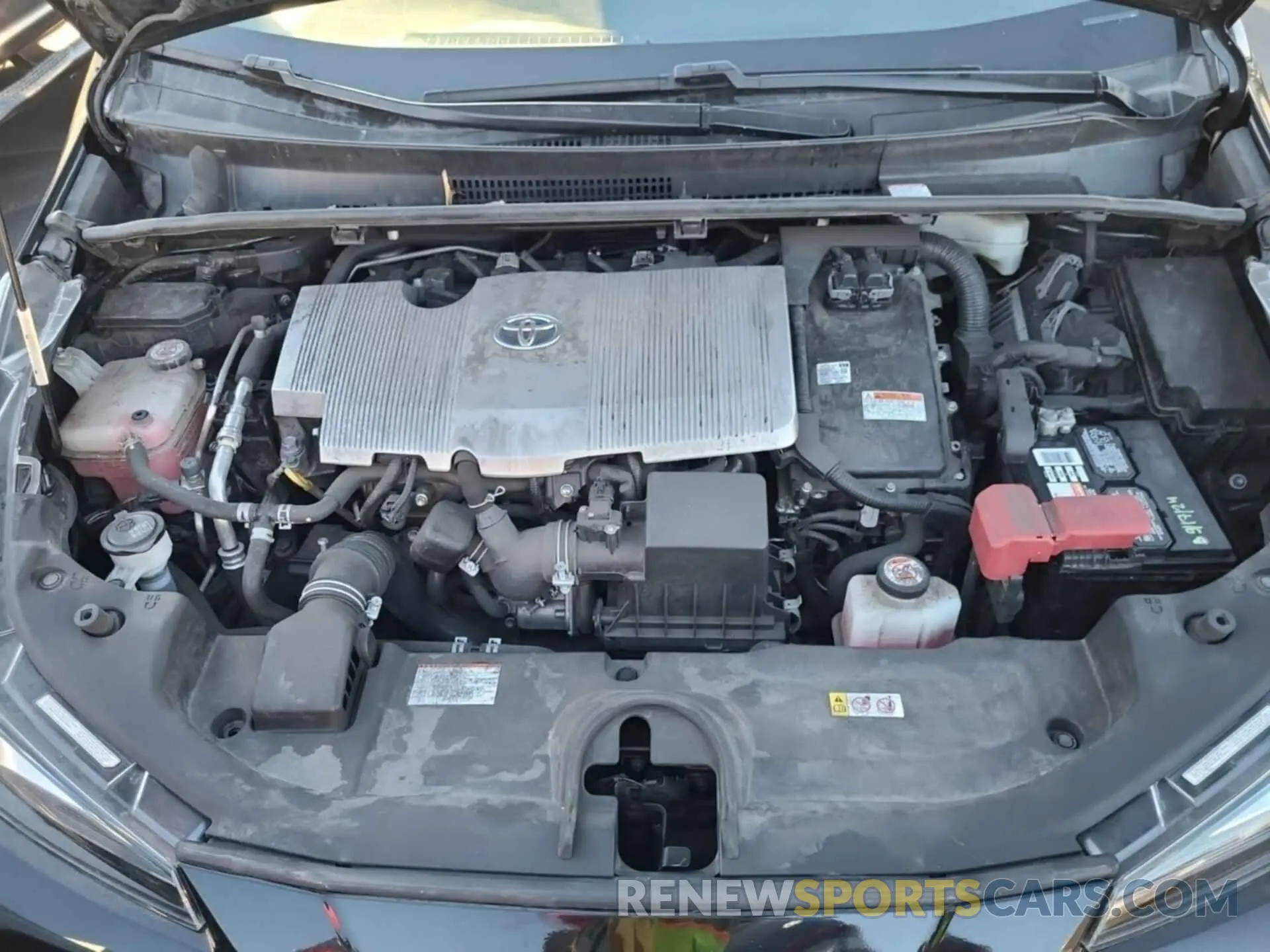 4 Photograph of a damaged car JTDKARFU1L3112474 TOYOTA PRIUS 2020