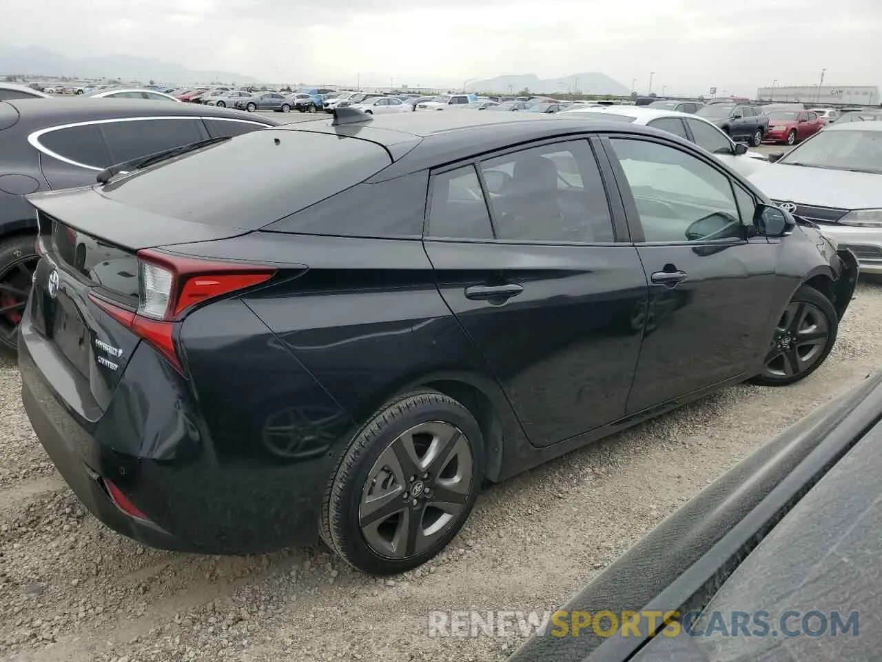 3 Photograph of a damaged car JTDKARFU1L3113480 TOYOTA PRIUS 2020