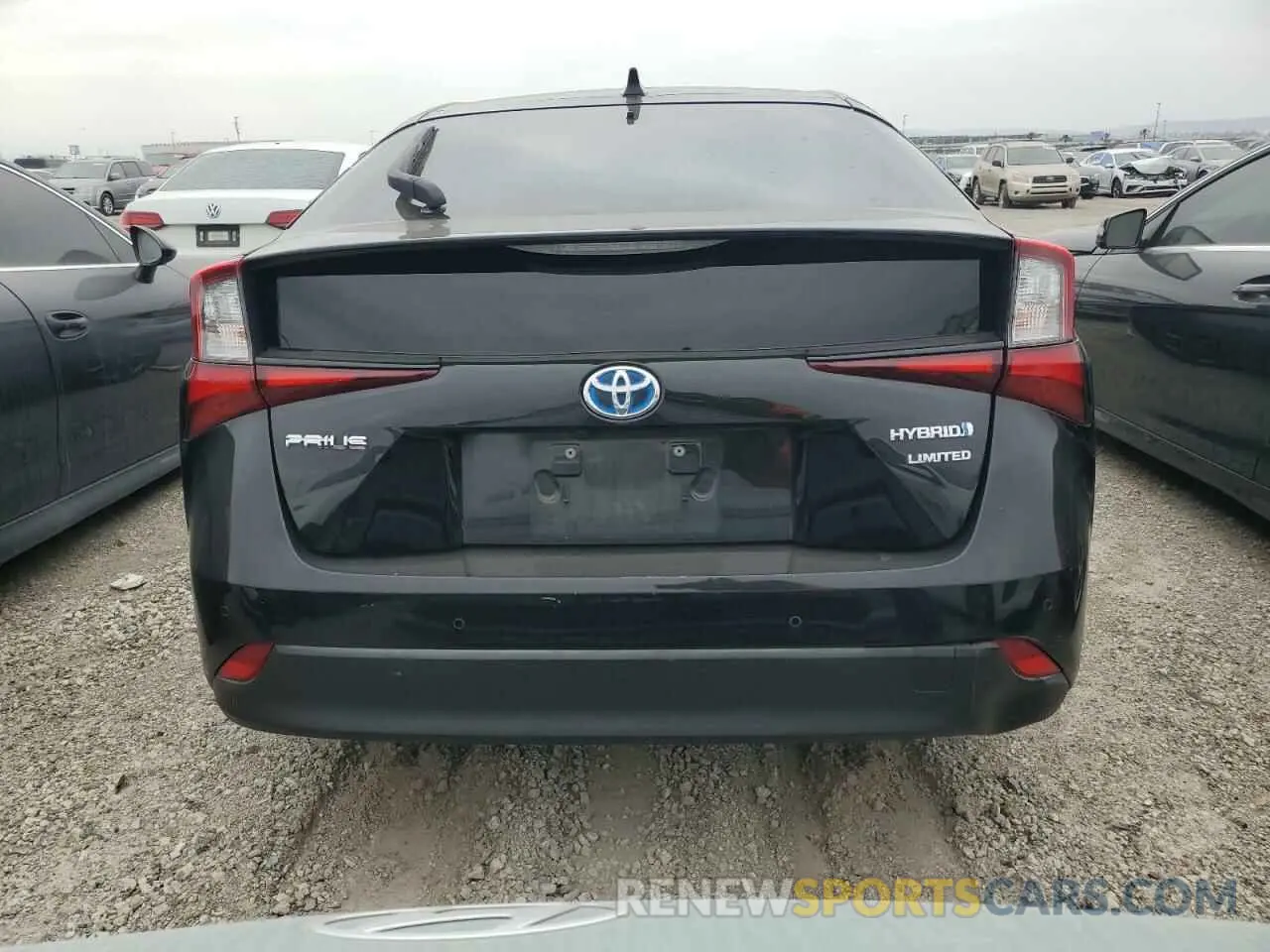 6 Photograph of a damaged car JTDKARFU1L3113480 TOYOTA PRIUS 2020