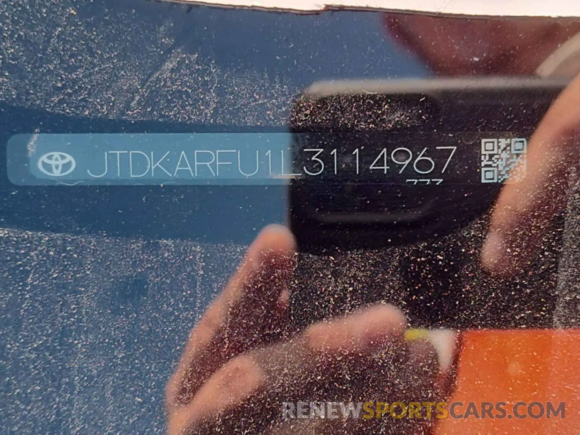 14 Photograph of a damaged car JTDKARFU1L3114967 TOYOTA PRIUS 2020
