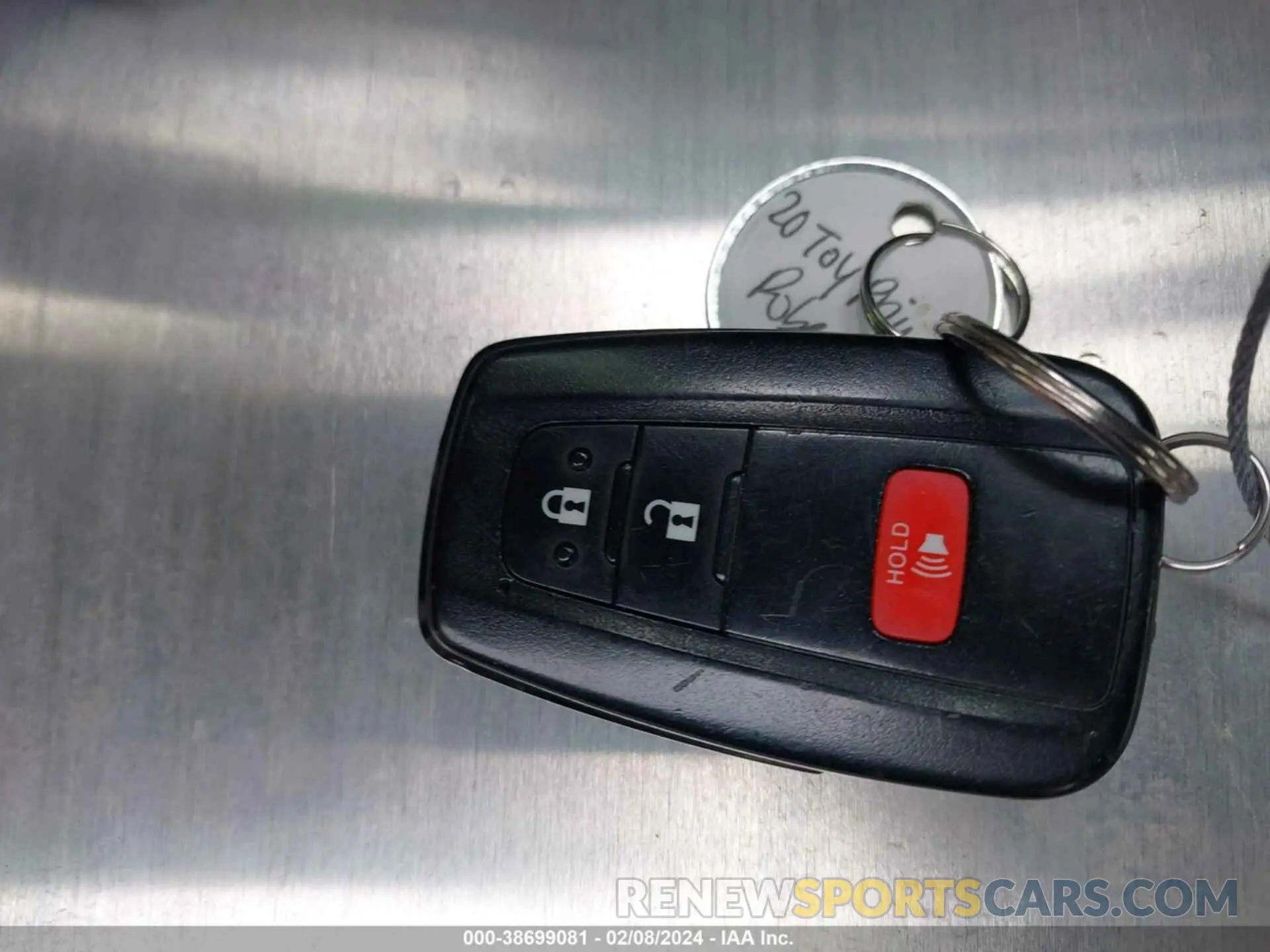 11 Photograph of a damaged car JTDKARFU1L3116296 TOYOTA PRIUS 2020