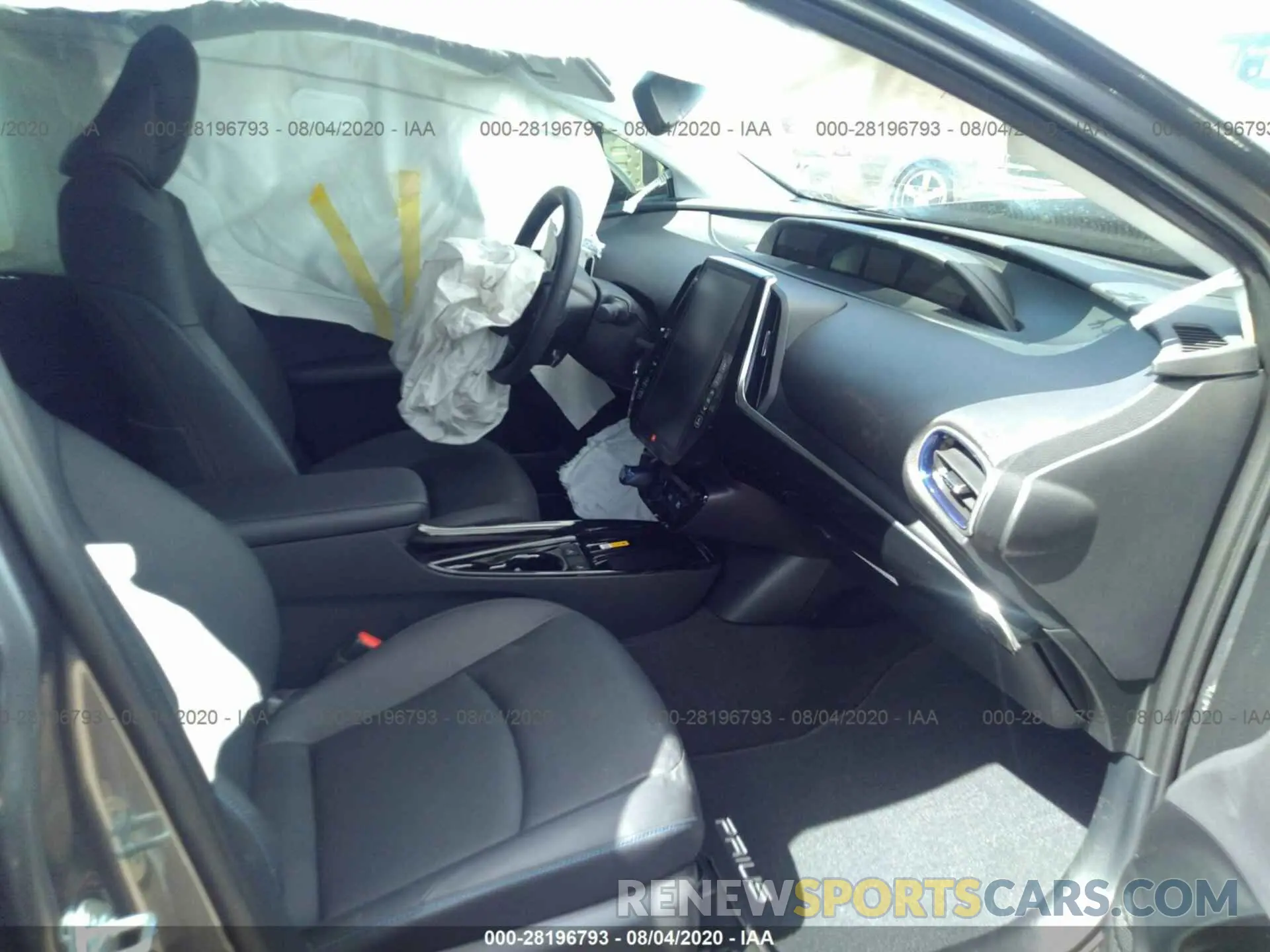 5 Photograph of a damaged car JTDKARFU1L3118761 TOYOTA PRIUS 2020