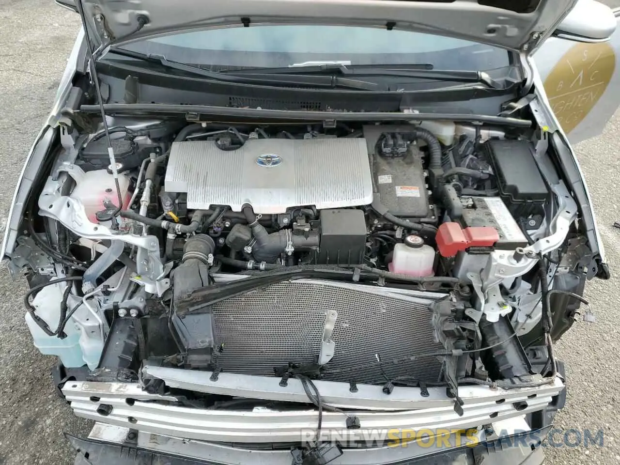 11 Photograph of a damaged car JTDKARFU2L3114119 TOYOTA PRIUS 2020