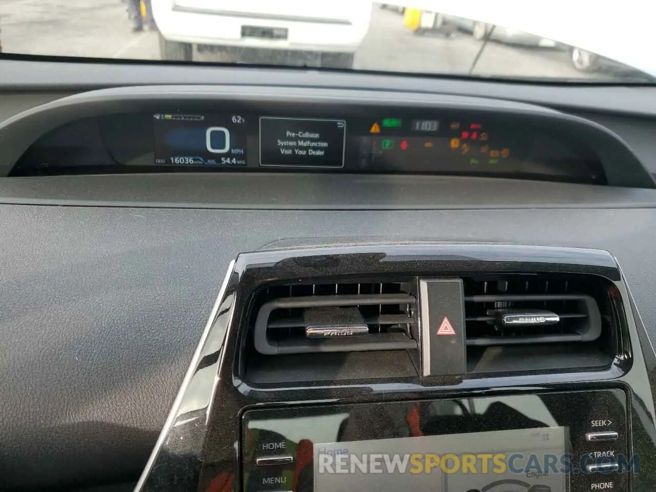 9 Photograph of a damaged car JTDKARFU2L3114119 TOYOTA PRIUS 2020