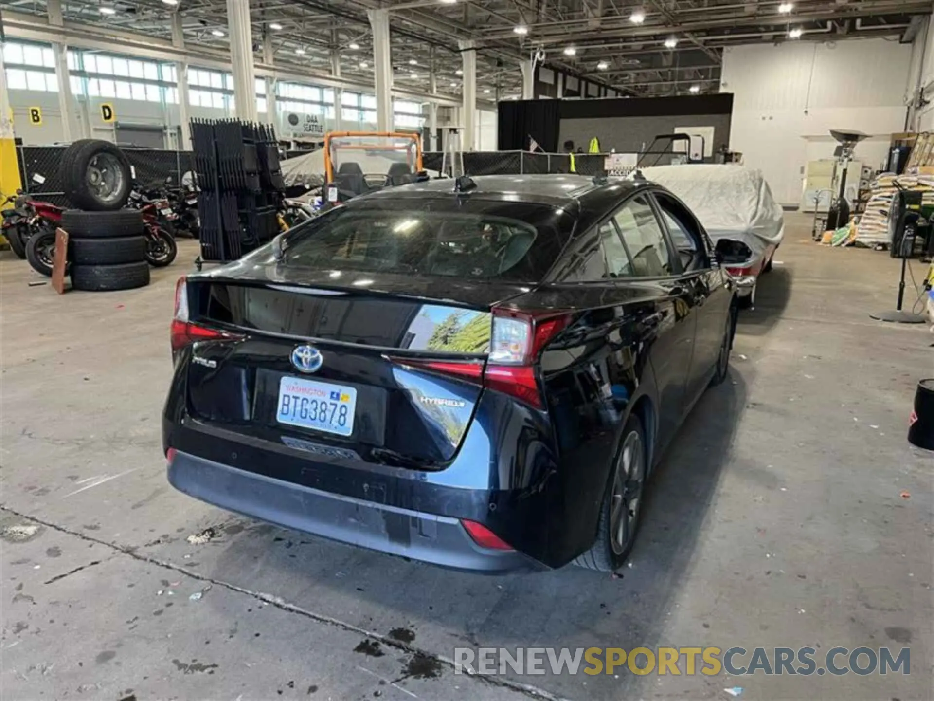 10 Фотография поврежденного автомобиля JTDKARFU2L3115366 TOYOTA PRIUS 2020