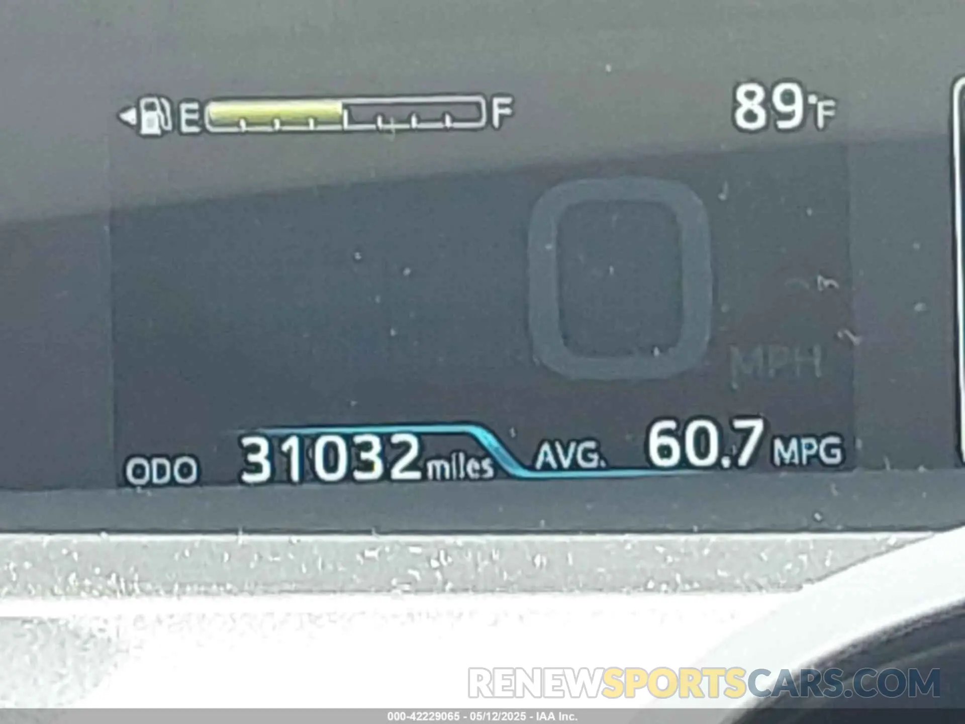 16 Photograph of a damaged car JTDKARFU2L3116050 TOYOTA PRIUS 2020