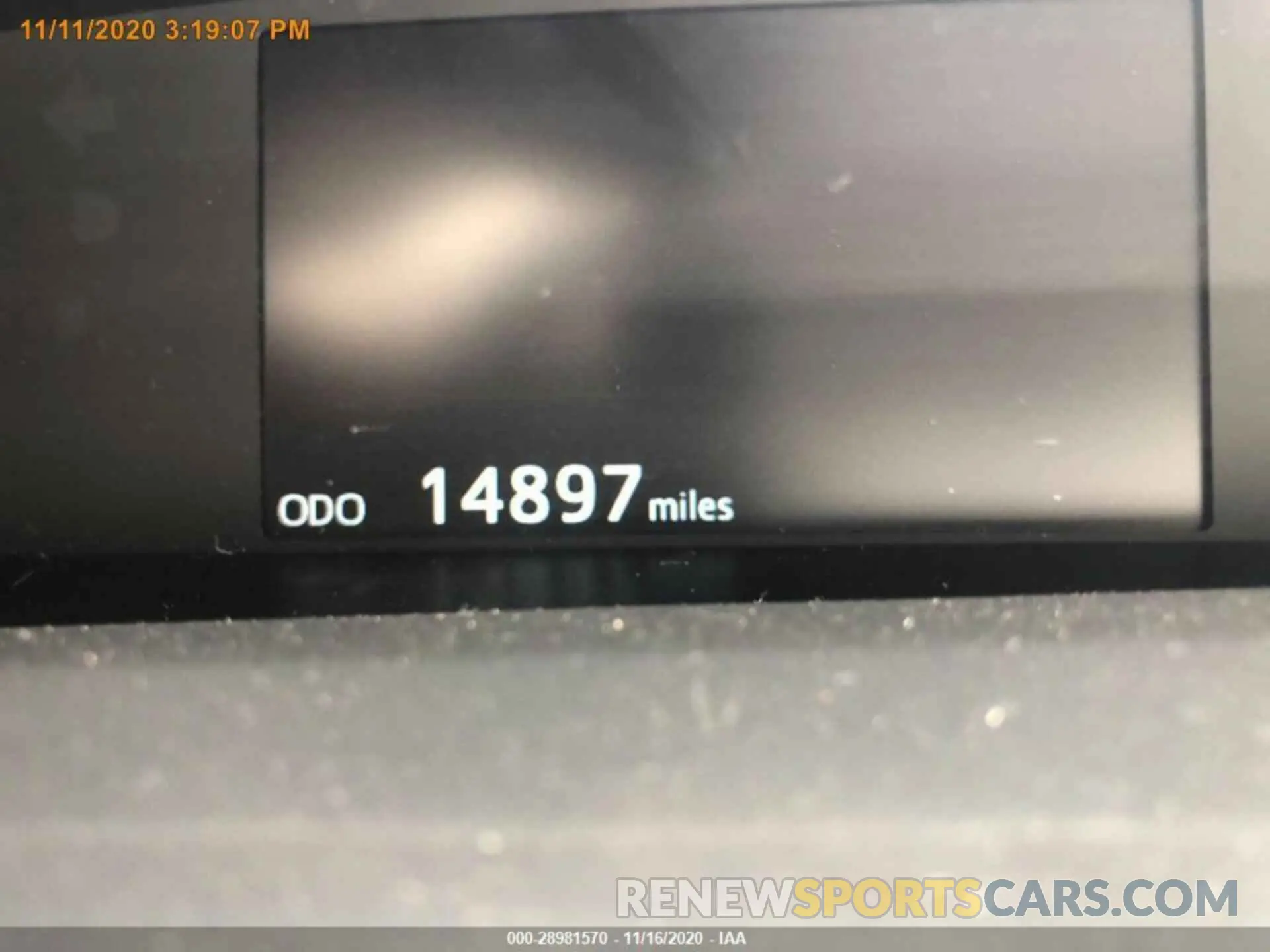 17 Photograph of a damaged car JTDKARFU3L3109897 TOYOTA PRIUS 2020