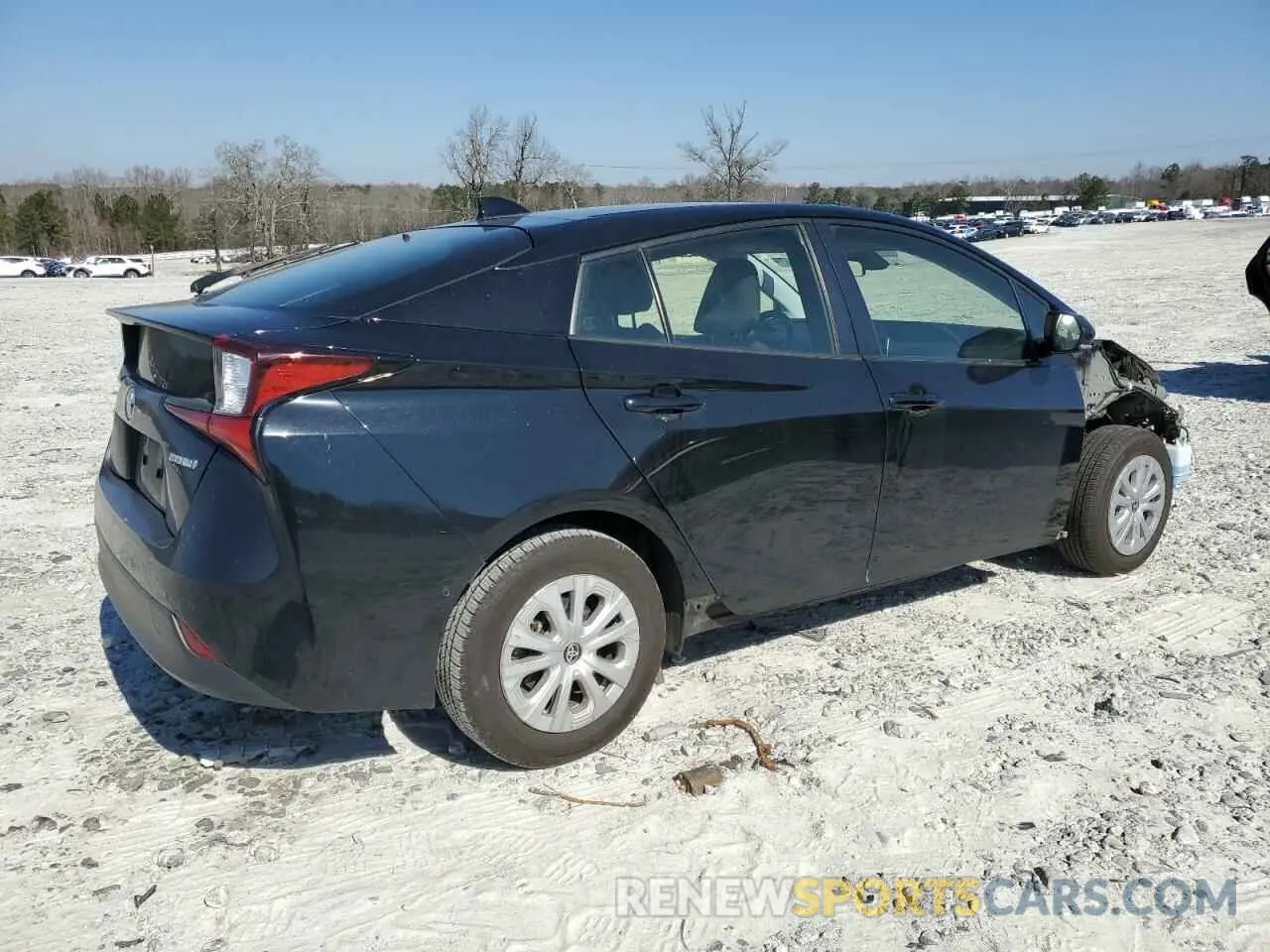 3 Фотография поврежденного автомобиля JTDKARFU3L3115067 TOYOTA PRIUS 2020