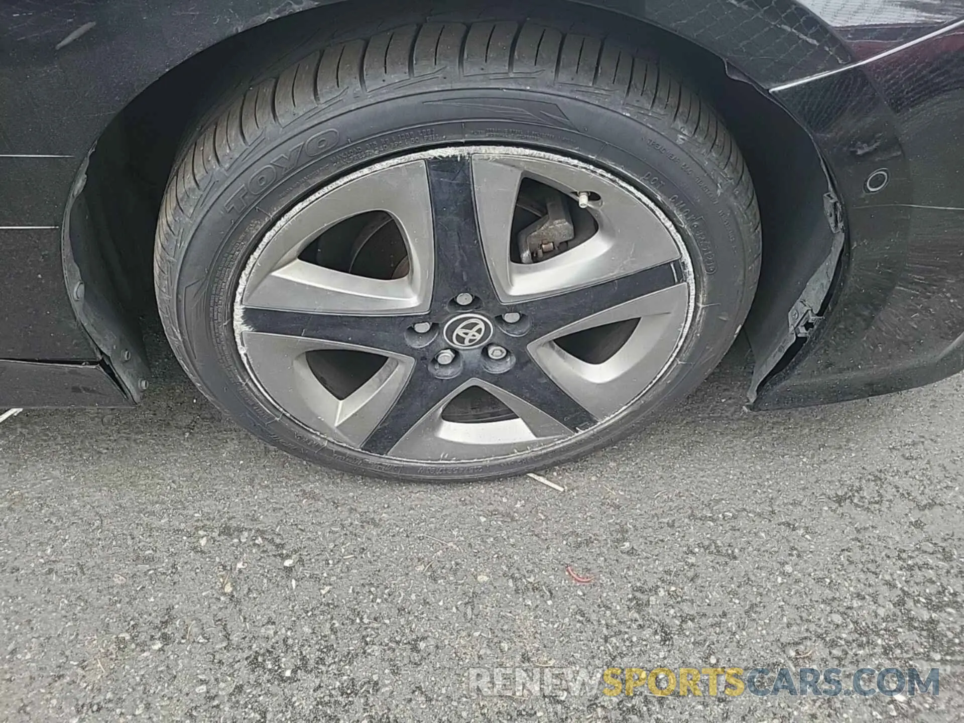 3 Photograph of a damaged car JTDKARFU3L3115103 TOYOTA PRIUS 2020