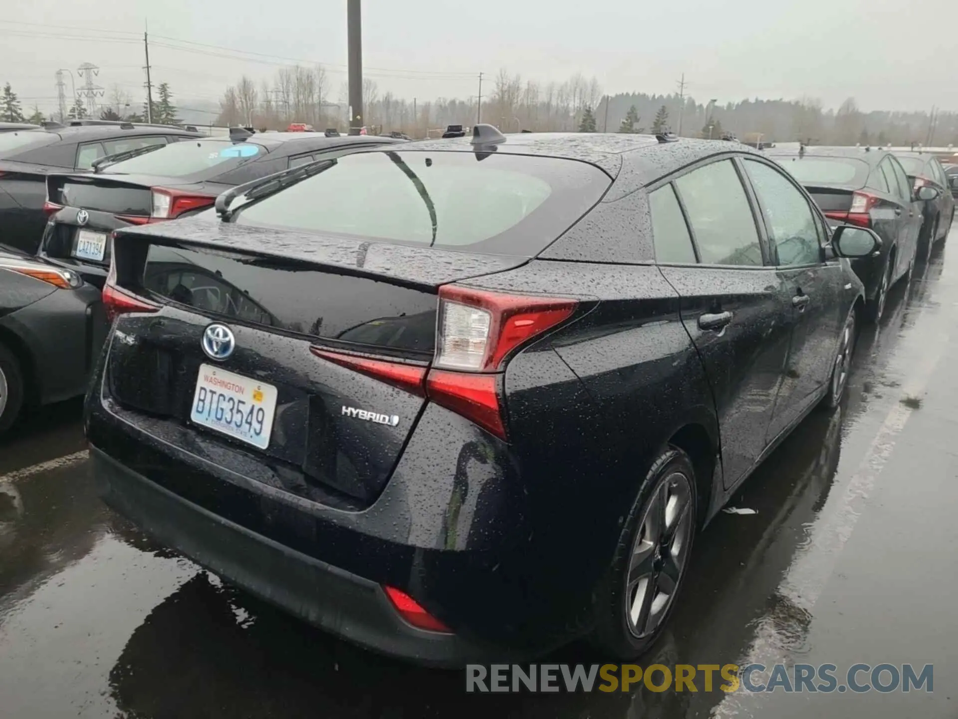 5 Photograph of a damaged car JTDKARFU3L3115103 TOYOTA PRIUS 2020