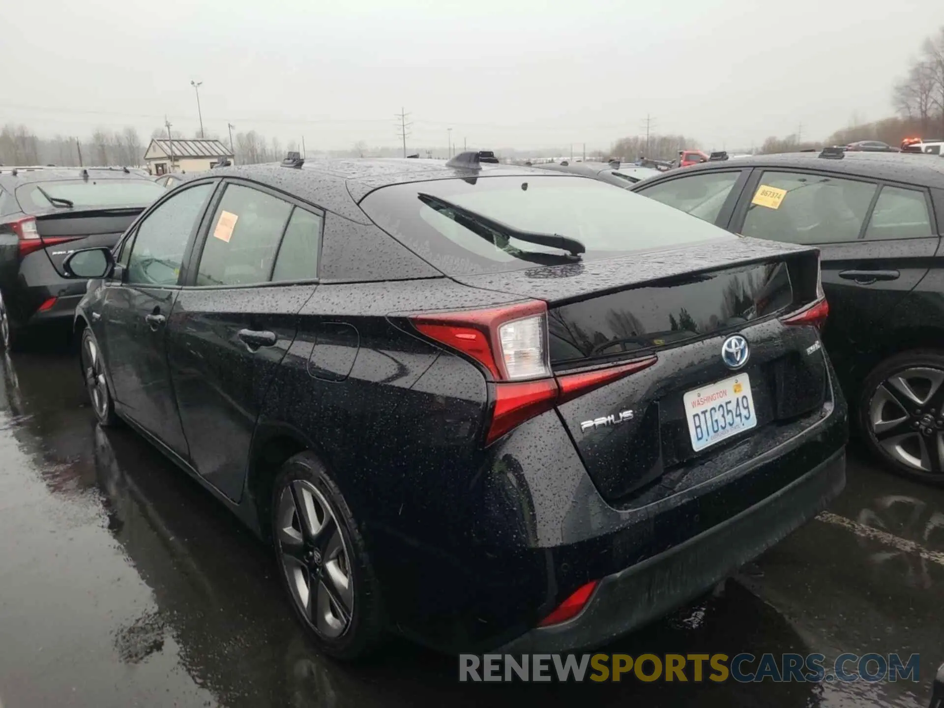 8 Photograph of a damaged car JTDKARFU3L3115103 TOYOTA PRIUS 2020