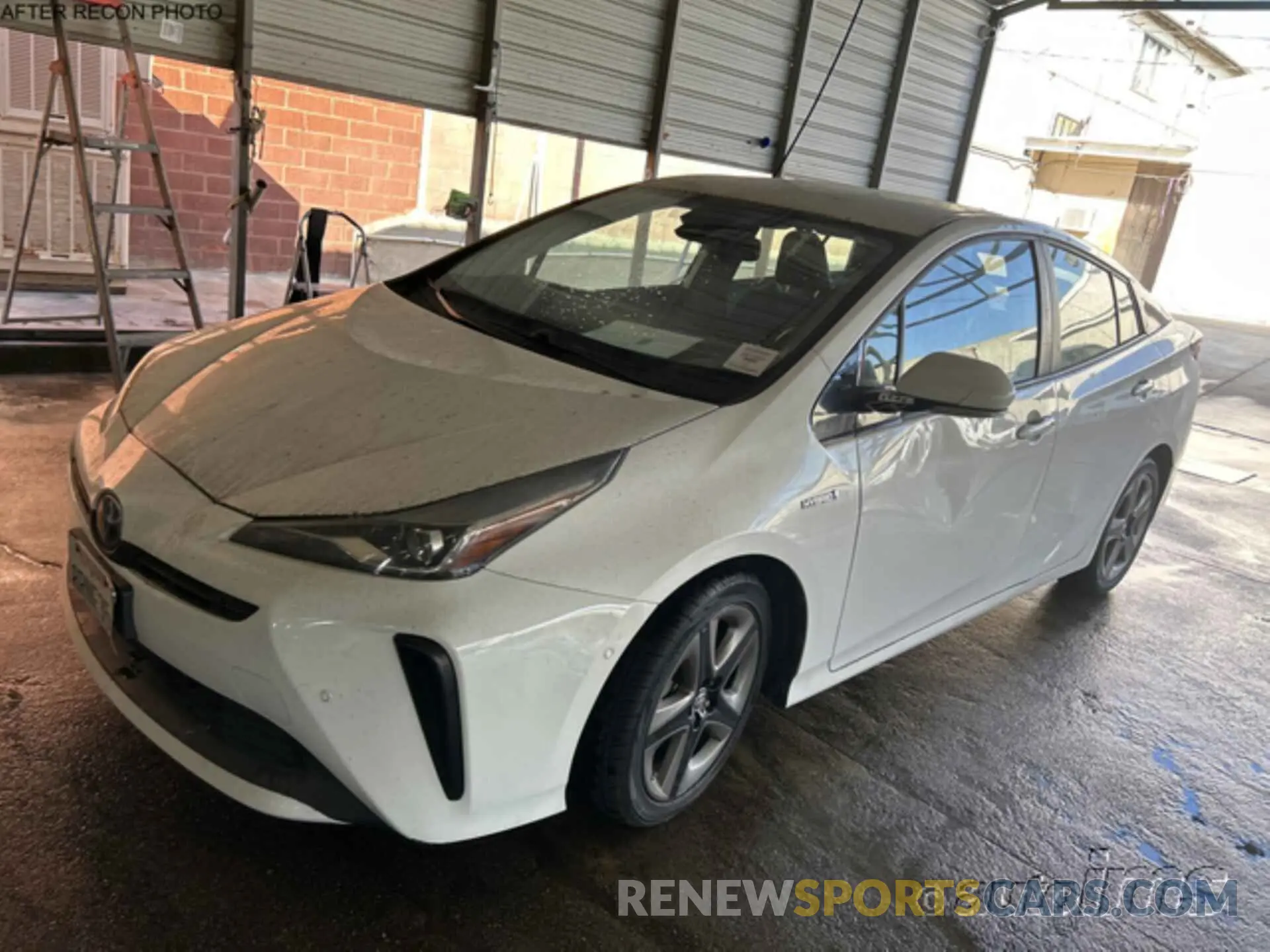 10 Photograph of a damaged car JTDKARFU3L3120611 TOYOTA PRIUS 2020