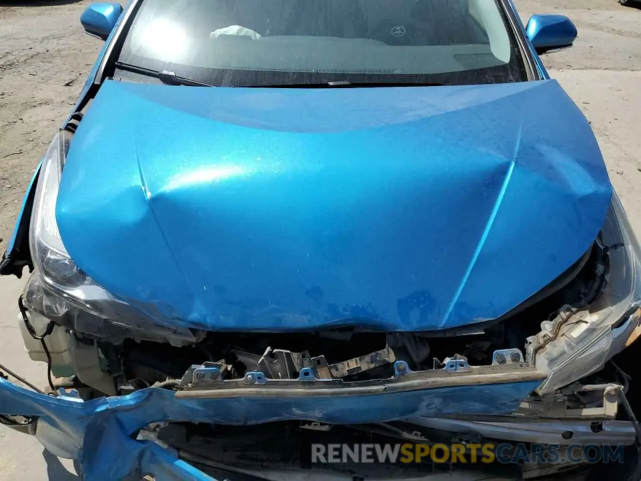 12 Фотография поврежденного автомобиля JTDKARFU3L3125646 TOYOTA PRIUS 2020