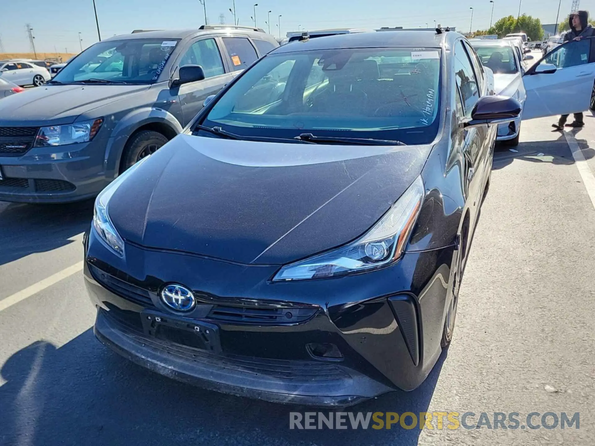 46 Фотография поврежденного автомобиля JTDKARFU4L3111898 TOYOTA PRIUS 2020