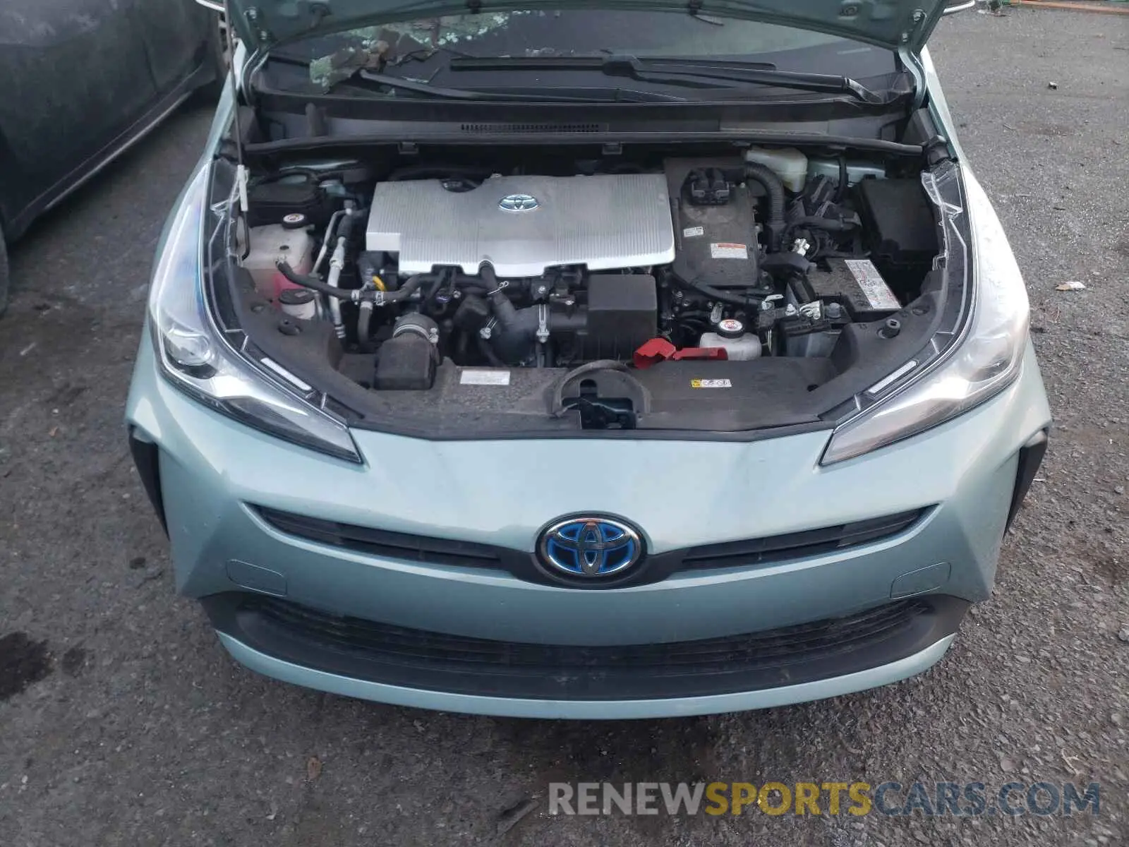 7 Photograph of a damaged car JTDKARFU4L3118124 TOYOTA PRIUS 2020
