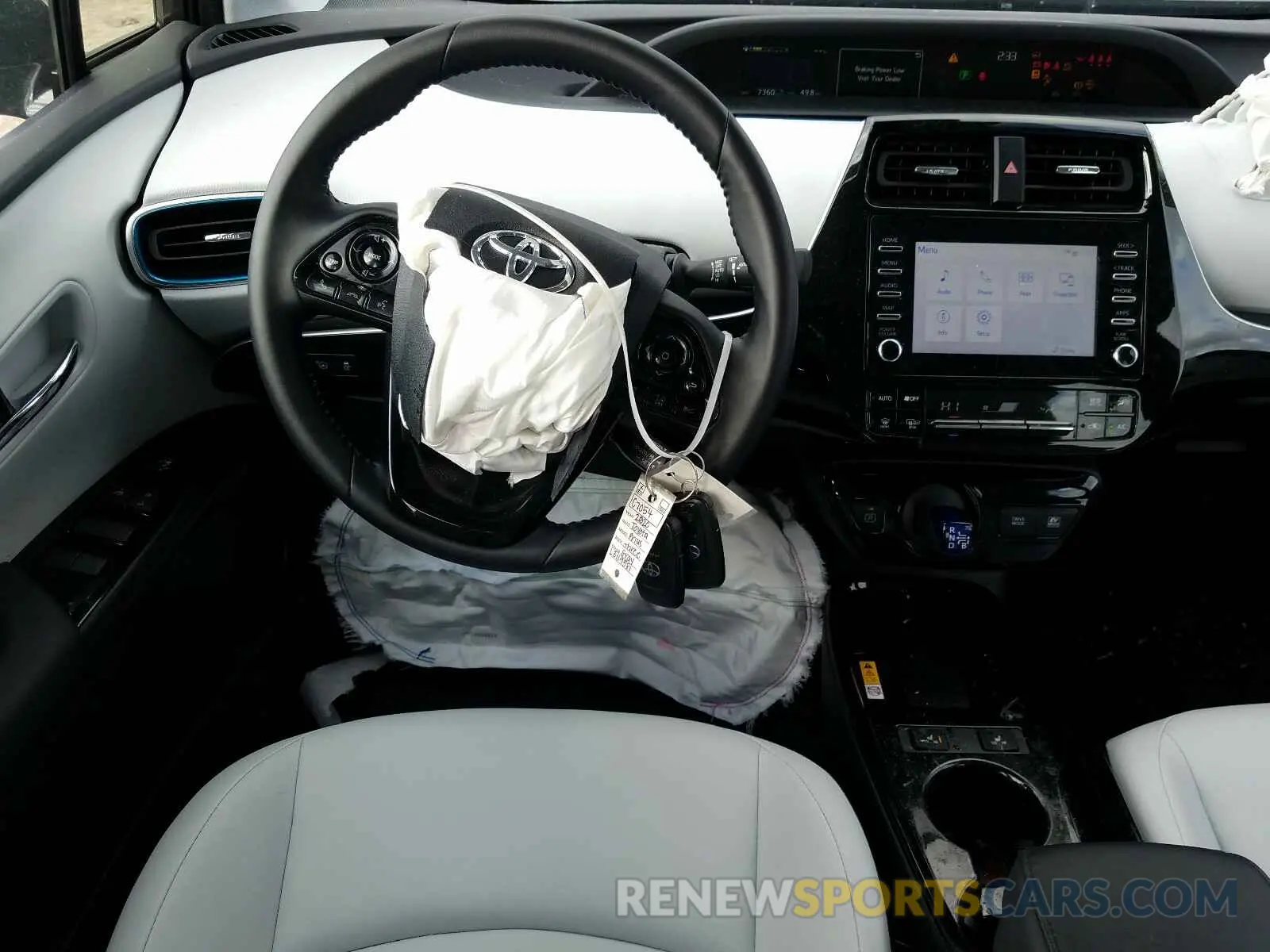 9 Photograph of a damaged car JTDKARFU4L3119581 TOYOTA PRIUS 2020