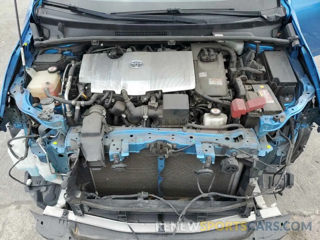 12 Фотография поврежденного автомобиля JTDKARFU5L3104913 TOYOTA PRIUS 2020
