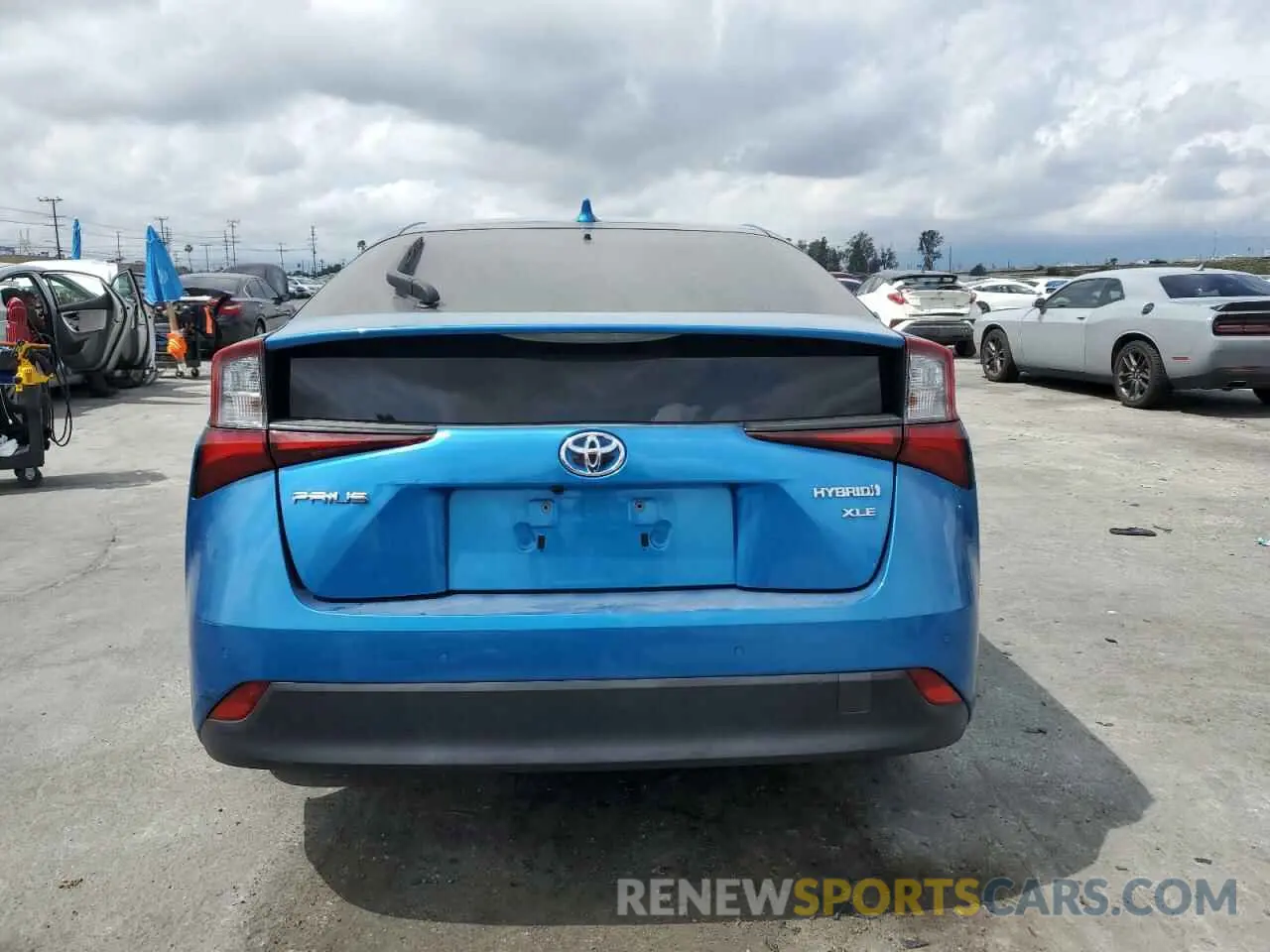 6 Фотография поврежденного автомобиля JTDKARFU5L3104913 TOYOTA PRIUS 2020