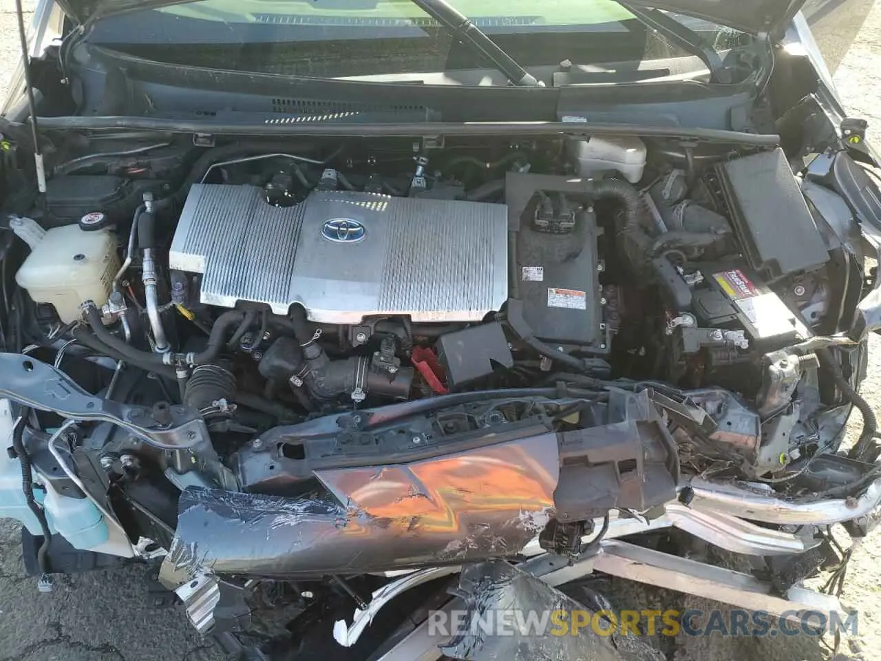 11 Photograph of a damaged car JTDKARFU5L3106421 TOYOTA PRIUS 2020