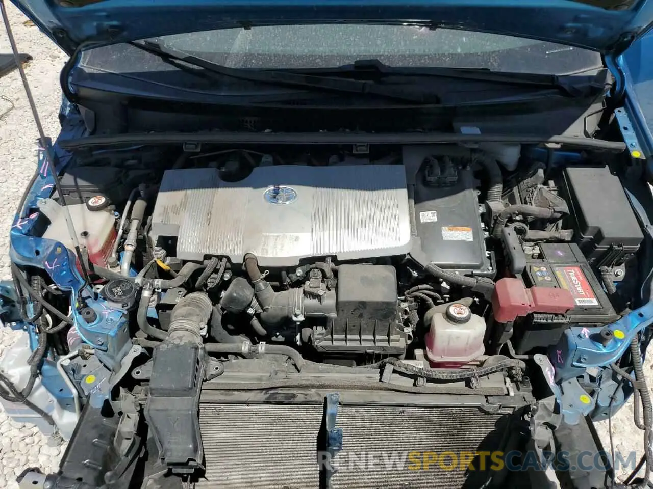 11 Photograph of a damaged car JTDKARFU5L3117659 TOYOTA PRIUS 2020