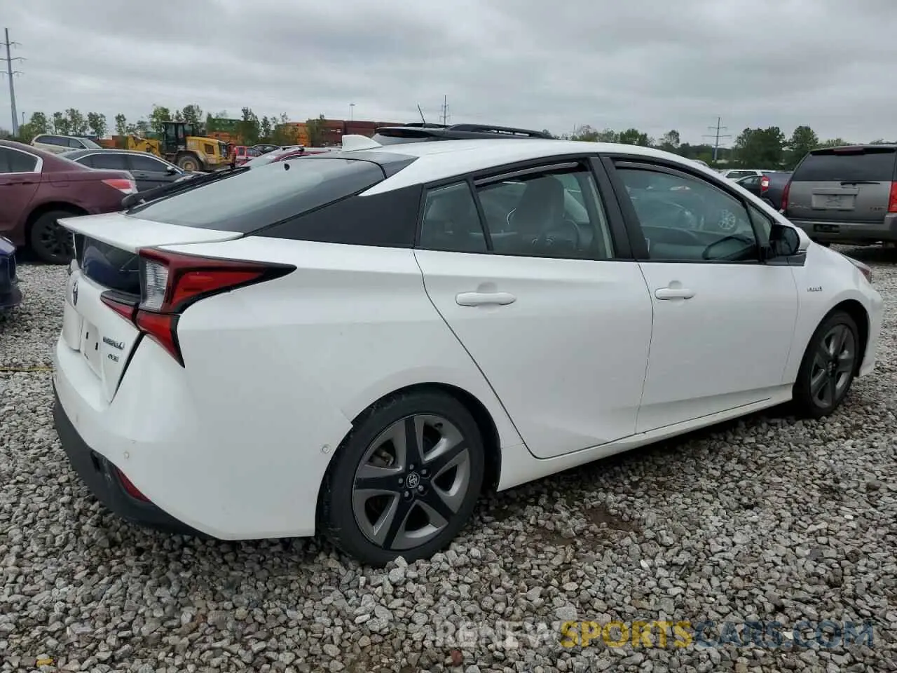 3 Photograph of a damaged car JTDKARFU5L3125230 TOYOTA PRIUS 2020