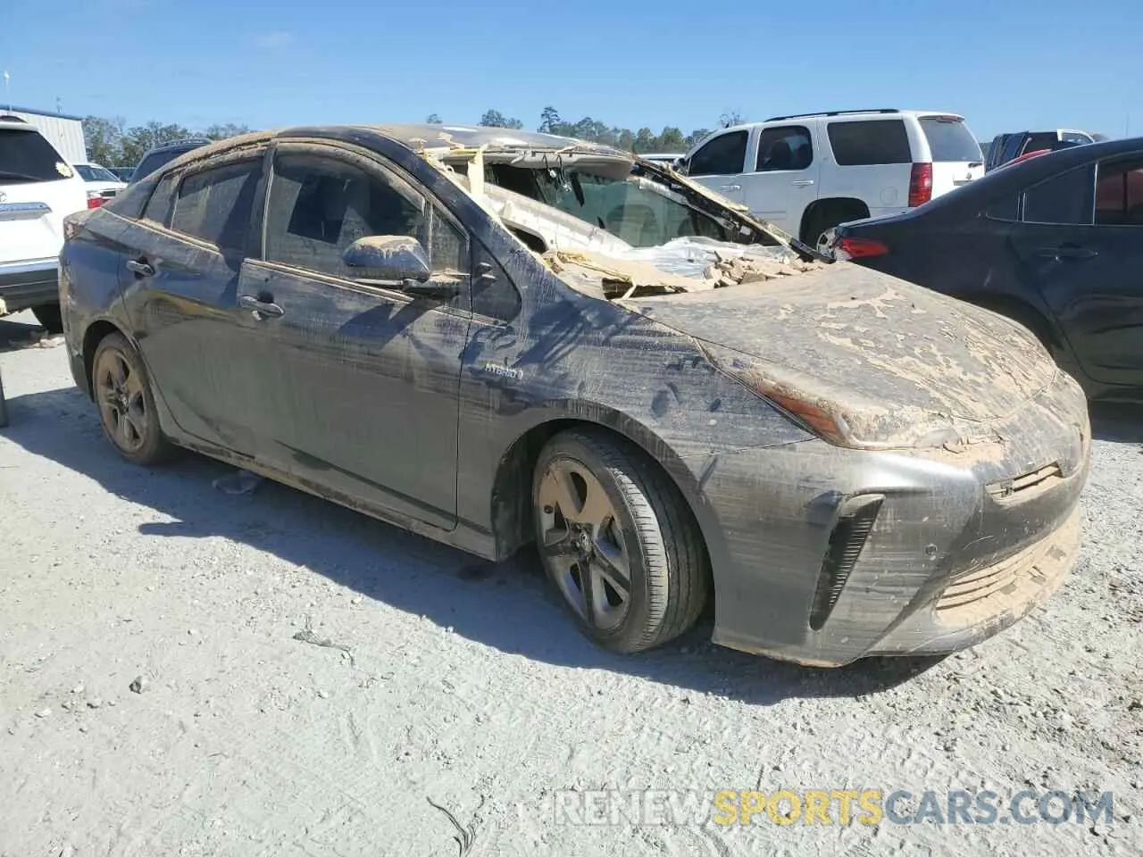 4 Photograph of a damaged car JTDKARFU6L3107092 TOYOTA PRIUS 2020