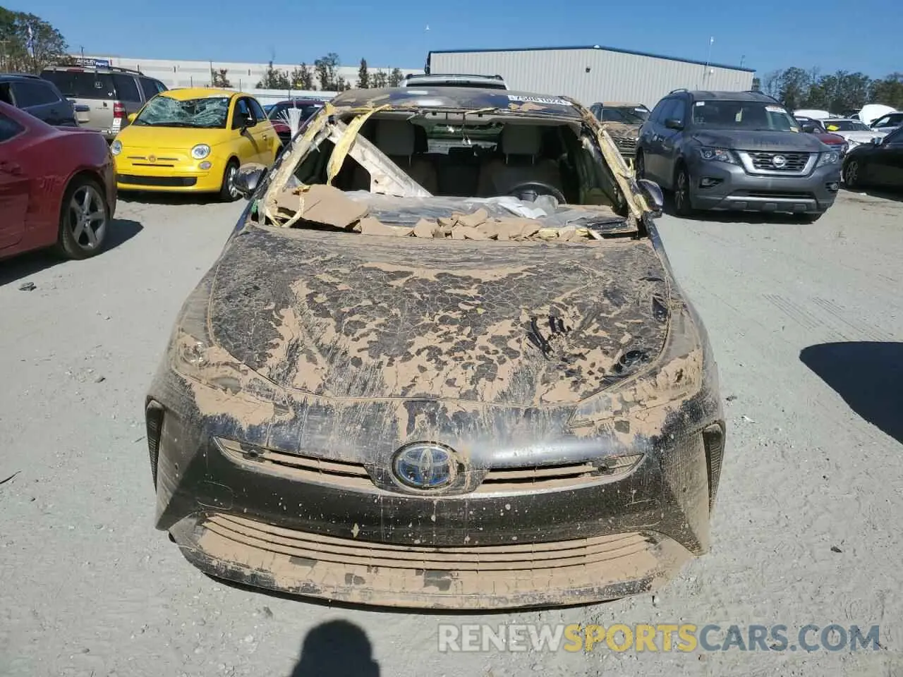 5 Photograph of a damaged car JTDKARFU6L3107092 TOYOTA PRIUS 2020
